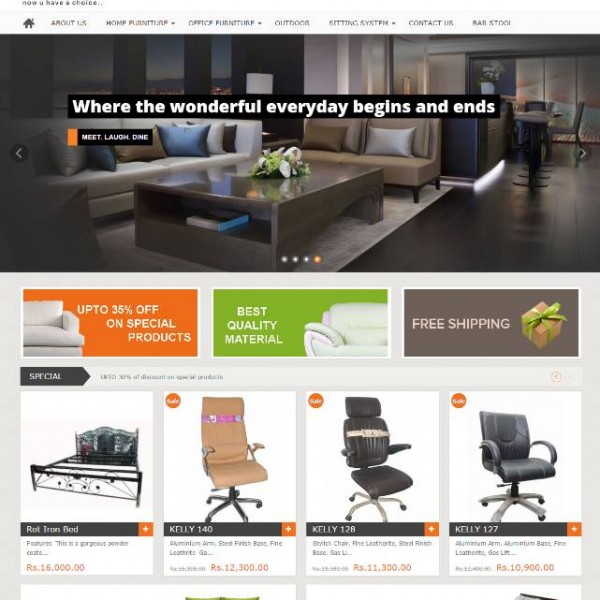 E-Commerce Furniture Store